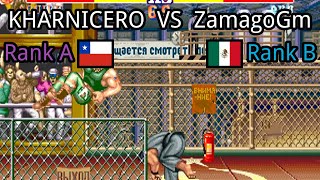 Street Fighter II' - Champion Edition: (CL) KHARNICERO vs (MX) ZamagoGm - 2021-06-19 21:19:11