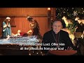 his excellency bishop jean marie presents you his wishes for the feast of the lord’s nativity.