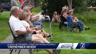 Watch party in Alliance as vice-presidential candidate Tim Walz speaks