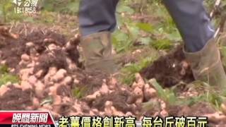 20131130 公視晚間新聞 需求高 產期跟不上 薑價格節節漲