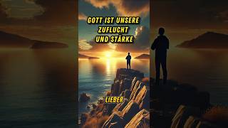 ✝️ Gott ist unsere Zuflucht und Stärke #Gott #Jesus #Glauben #Gebet #Zuflucht #Frieden #Stärke