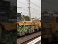 rhomberg track maintenance vehicle m437 passing banksia sydneytrains trains trainspotting shorts