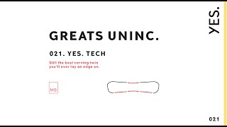 YES 021 Greats UnInc. Snowboard