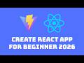 How to Create a React.js Project from Scratch (2026 Beginner Guide)