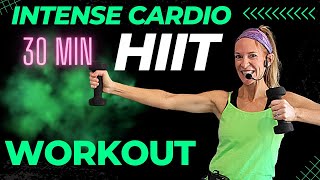 30 Minute Full Body Cardio Strength HIIT workout | Strength & Cardio workout for all fitness levels