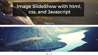 Learn how to create a Slideshow with CSS and JavaScript. | simplest way