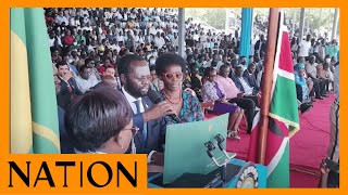 Prof Anyang Nyong'o sworn in as Kisumu Governor