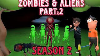 Season - 2 Zombies Horror Story Part 2 | Latifa Family | Gulli Bulli Horror Story | Make Joke Horror