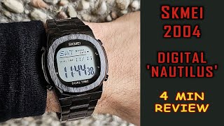 Skmei 2004 Digital 'Nautilus' watch review #skmei #skmeiwatch #gedmislaguna