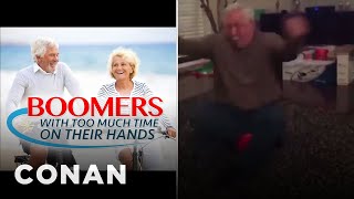 Boomers With Too Much Time On Their Hands: Hoverboard Edition | CONAN on TBS