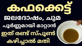 ഇത് രണ്ട് സ്പൂൺ കഴിച്ചാൽ മതി എത്ര പഴകിയ കഫവും ശർദ്ധിച്ച് പോവാൻ || Cough Treatment in  Malayalam