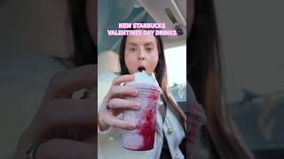 STARBUCKS VALENTINES DAY DRINKS! #starbucks #starbuckscoffee #drinkreview #valentinesday #new