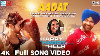 Aadat_Full_Video_Song__Happy_Hardy_And_Heer_(2020)_Himesh_Reshammiya_Ranu_Mondal