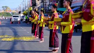 รำถวายบวงสรวง.การพิราลัยของพระรัตนวงษา (ท้าวเซียง) ประจำปี 2562(ชุดเล็ก)