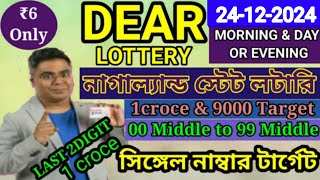 24_12_2024 morning 6pm 8pm Target Number  Nagaland/Lottery Sambad Live/Lottery Target Number