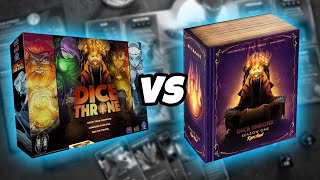 Review and Comparison | DICE THRONE: SEASON 1 vs SEASON 1 REROLLED | Roxley Games