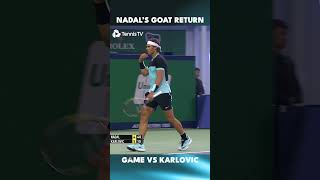 Rafael Nadal Played GOAT Return Game 🤯