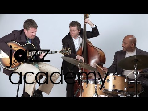 Which instrument is usually found in a jazz rhythm section?