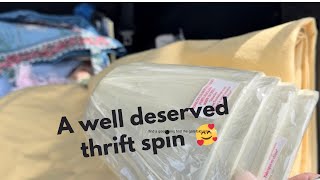 Thrifting : It had been 9 days haha 🤣
