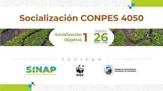 Socialización CONPES 4050: objetivo 1