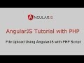 File Upload Using AngularJS with PHP Script