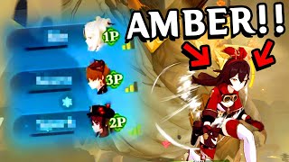 When People Let You Bring Amber Into Co-Op | Genshin Impact