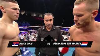 Robin Ciric vs Bernardus Van Maaren | Serbian Ninja | Full Fight