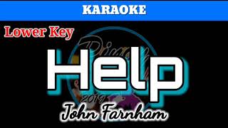 Help by John Farnham (Karaoke : Lower Key)