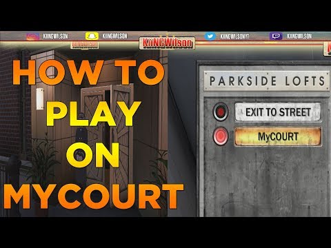 NBA 2k18 How To Play On Mycourt \ NBA 2k18 Mycourt - Where to find the mycourt NBA 2k18 How To Play On Mycourt \ NBA 2k18 Mycourt - Where to find the mycourt