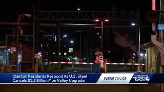 Clairton residents react as US Steel cancels Mon Valley upgrade