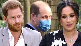 Prince Williams REACTS to Prince Harry and Meghan Markle's Racism Claims During Oprah Interview