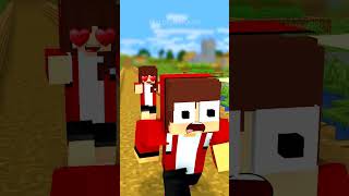 JJ Sister chase JJ! Minecraft Animation #shorts #minecraft