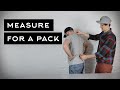 How to measure up for a backpack - Atom Packs how-to