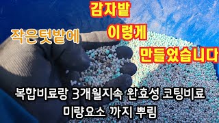 텃밭   감자 심을곳 밭만들기 #감자 #농사