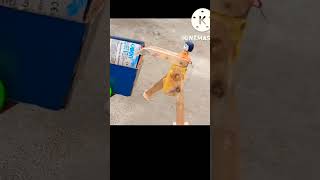 diy DC motor project idea Home made Walking Robot