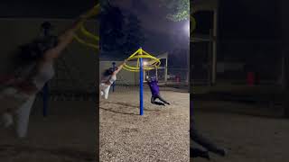 Kylie Jenner & Travis Scott playing in the park like little kids lmaoo