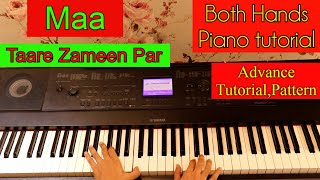 Hindi Song Both Hands Piano lesson Chord Pattern Arpeggio Pattern Piano lesson #177