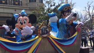 【TDS】15th Anniversary special greeting drive at Tokyo Disneysea