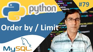 MySQL Order by and Limit in Python | Python with MySQL | Python tutorial for beginners - 79