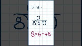 What is 5/8 as a decimal?