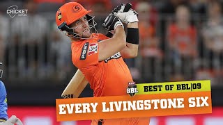 'Into the stands!' All of Liam Livingstone's maximums | KFC BBL|09