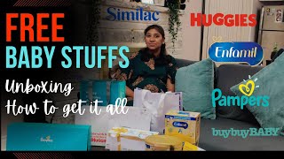 Canada FREE BABY STUFFS for Expecting Moms | How to get | Unboxing | Freebies | Newborn Baby Items