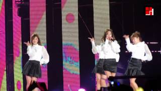 [Fancam] 150328 Apink - NoNoNo+Talk+Mr.Chu (Music Bank in Hanoi) (ChoMi focus)