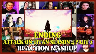 Attack on Titan Season 4 Part 2 Ending Reaction Mashup