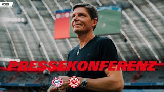 "Riesenrespekt vor meiner Mannschaft" I Pressekonferenz nach Bayern München - Eintracht Frankfurt