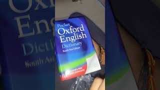 Oxford Pocket English Dictionary - 11th Edition | For Everyday Use #shorts #viralvideo #ytshorts