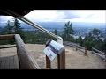 Overcast May Saturday, 360 View at Knox Mountain Park, Kelowna, BC!