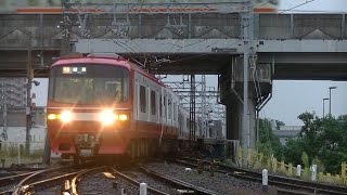 平日夕方の名鉄名古屋本線名鉄岐阜駅