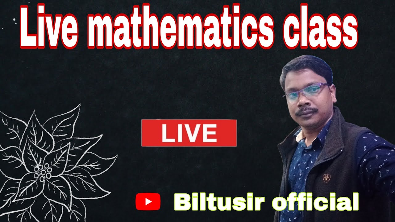 Live Mathematics Class Youtube