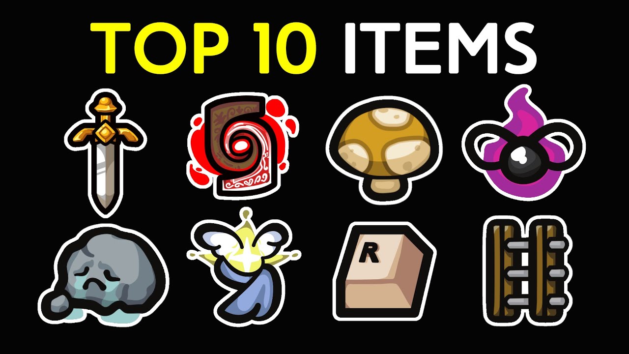 Top 10 New Items In The Binding Of Isaac Repentance Youtube